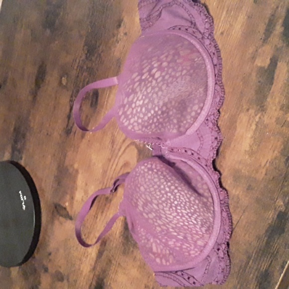 Beautiful 36B Natori Maroon Lace Unpadded Underwire gorgeous Bra. - Picture 1 of 16